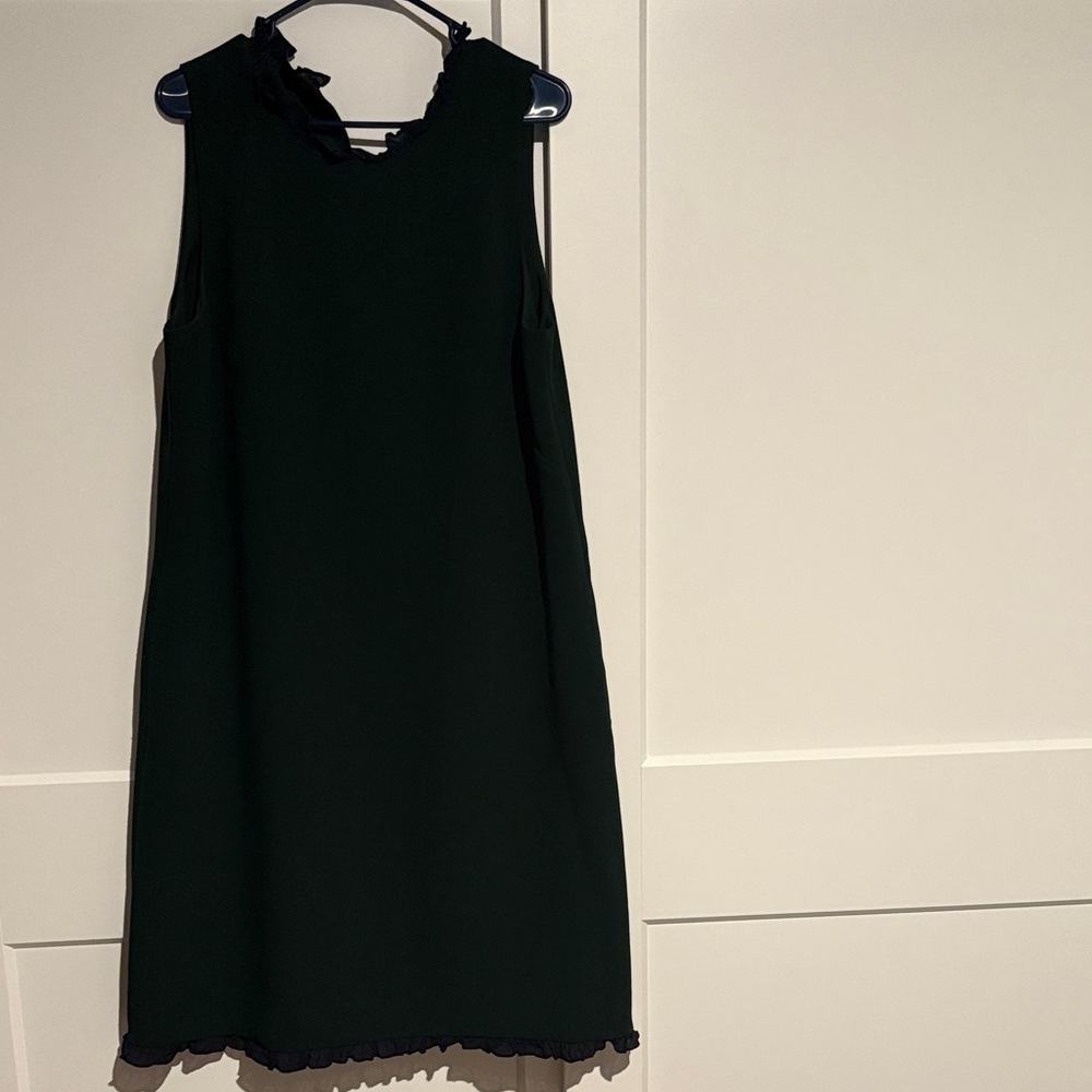 J. Crew Black Sleeveless Mini Dress